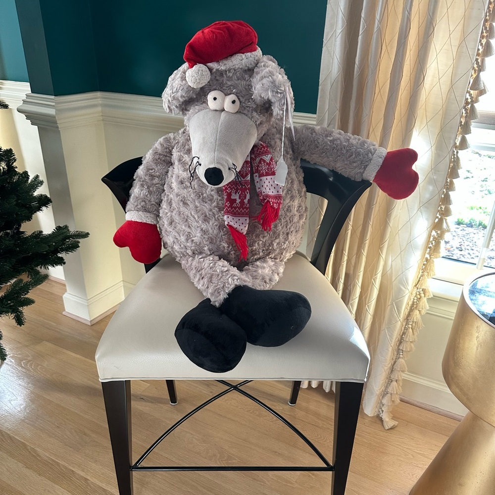 Brand new stuffed Christmas Mouse!
